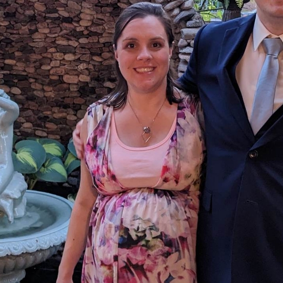 Isabella Oliver • Tilda Print Maternity Maxi Dress - Size 10 - Picture 13 of 13